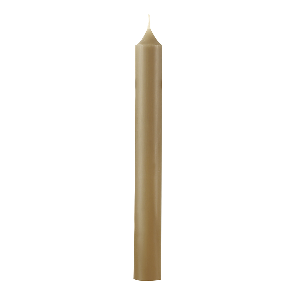Dinner Candle 20cm Taupe