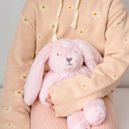 Little Betsy Bunny Pink Soft Toy 10" / 25cm