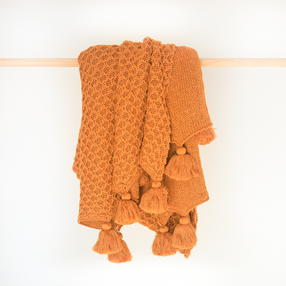 Bijou throw - Honeygold