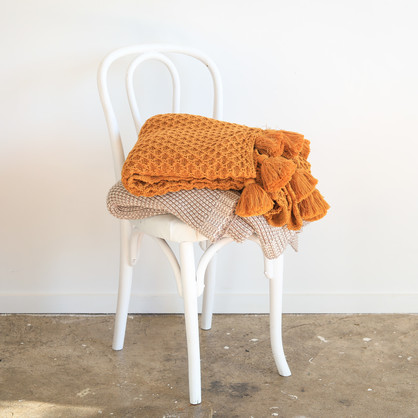 Bijou throw - Honeygold
