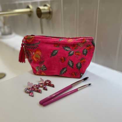 Pippa Cosmetic Pouch Pink