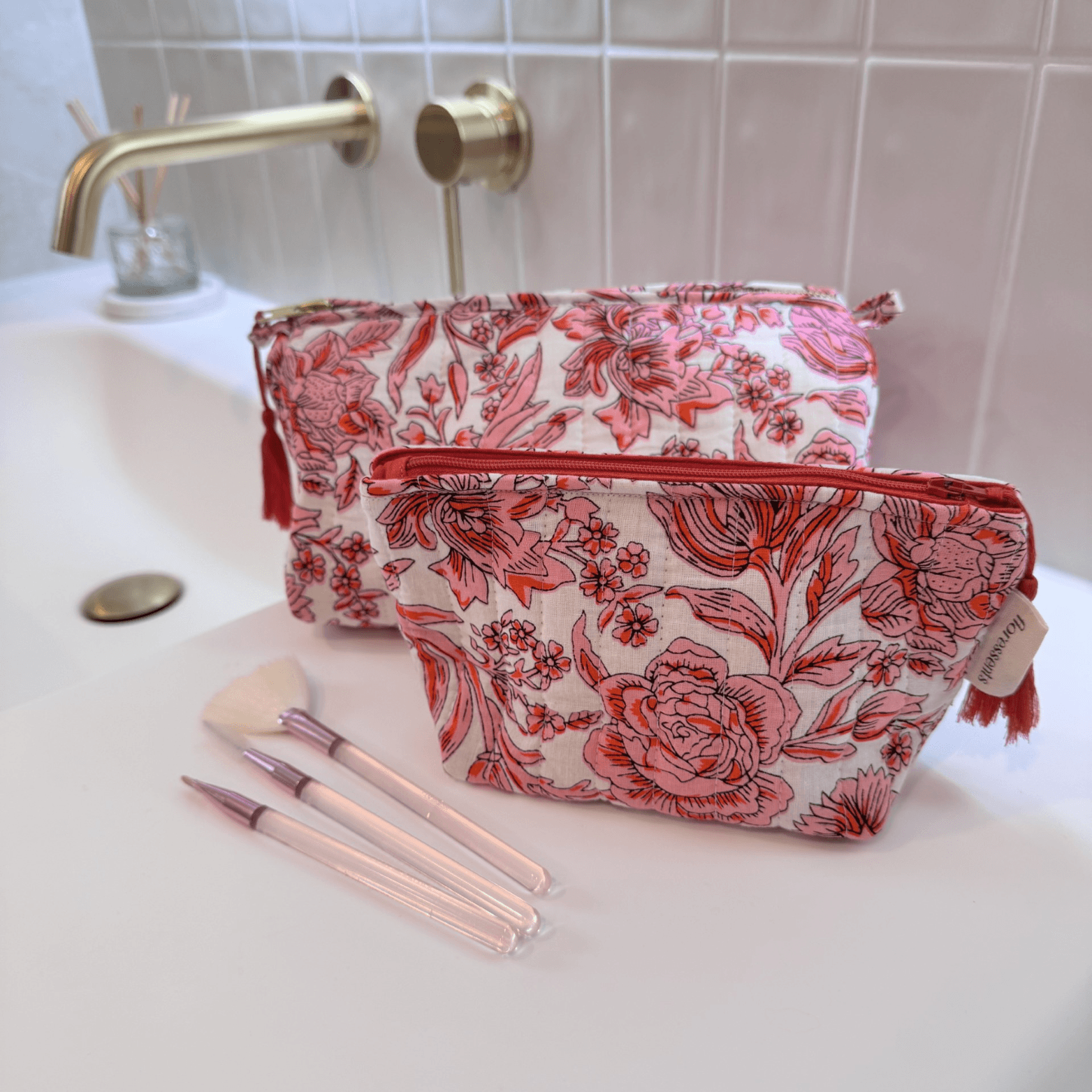 Rosette Cosmetic Pouch