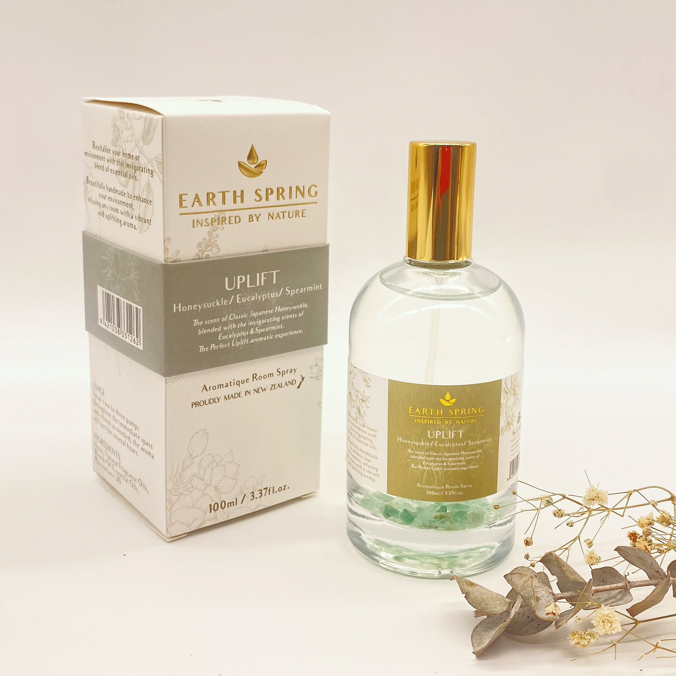 Earth Spring UPLIFT Crystal Room Spray 100ml