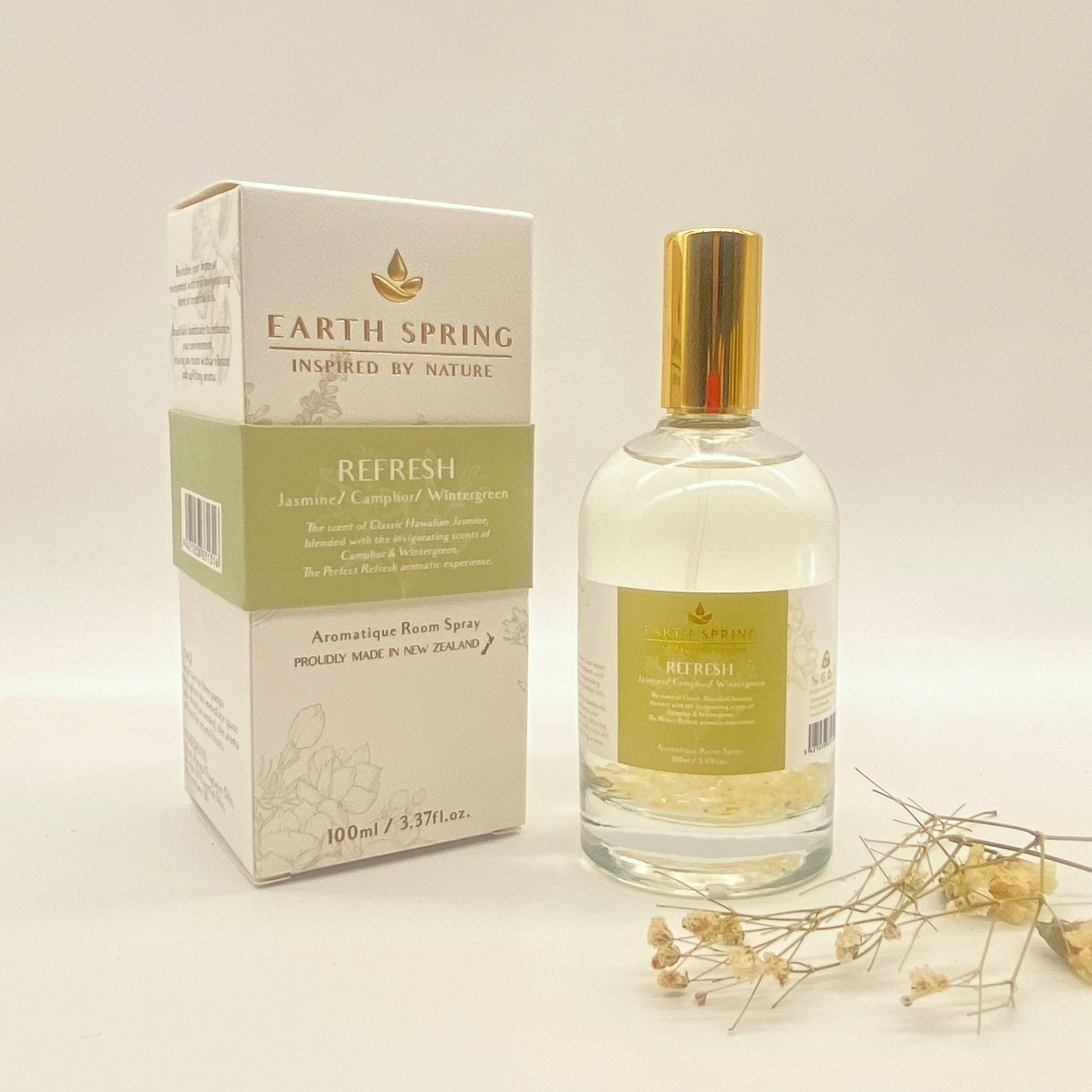 Earth Spring REFRESH Crystal Room Spray 100ml