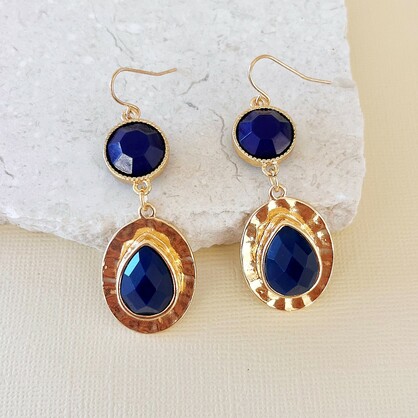 Indigo Earrings | Blue