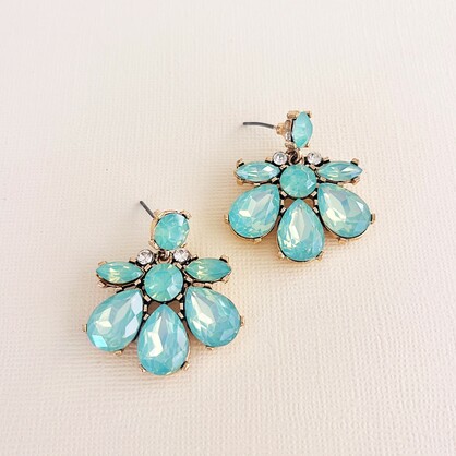 Blossom Earrings | Jade