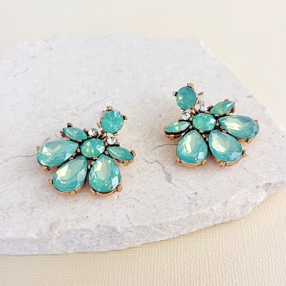 Blossom Earrings | Jade