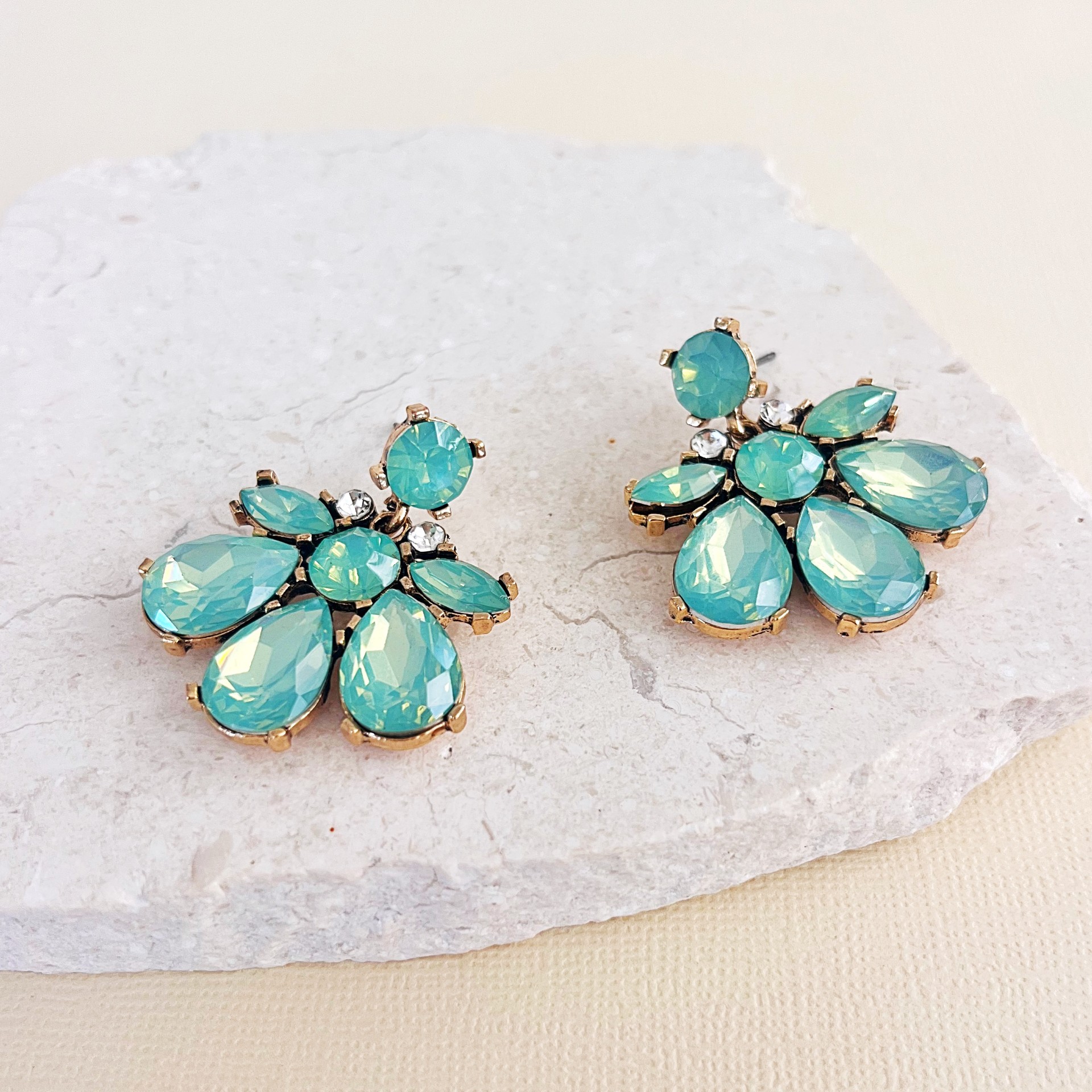 Blossom Earrings | Jade