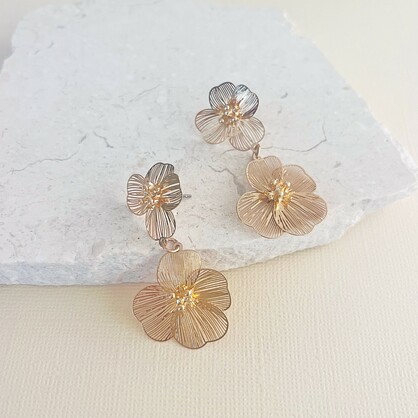 Mini Ivanna Earrings | Gold