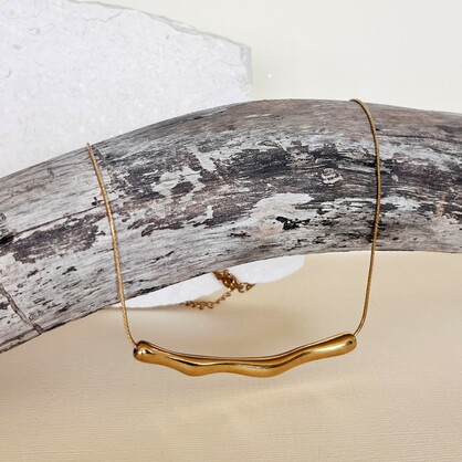 Ellis Necklace | Gold