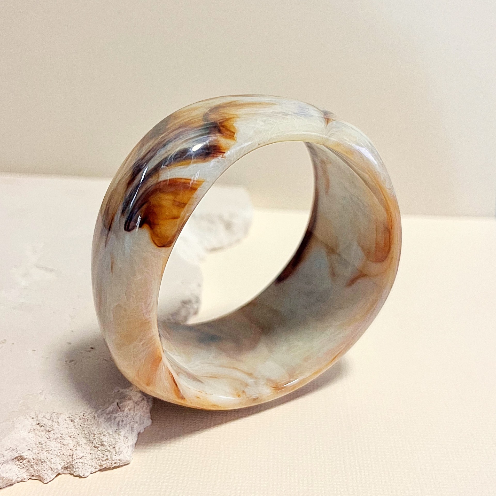 Rue Bangle | Choc Caramel