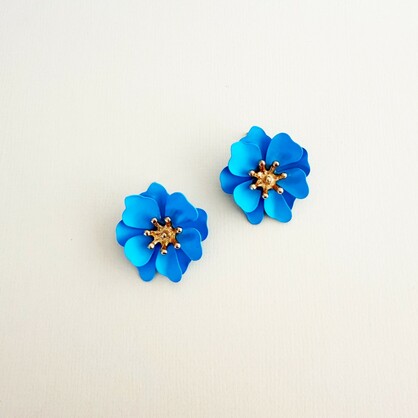 Colette Earrings | Blue
