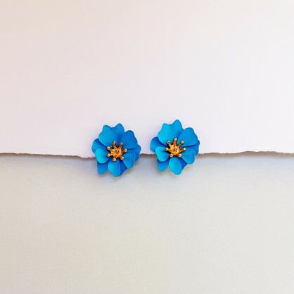 Colette Earrings | Blue
