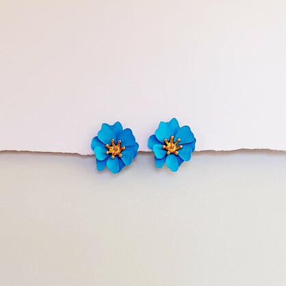 Colette Earrings | Blue