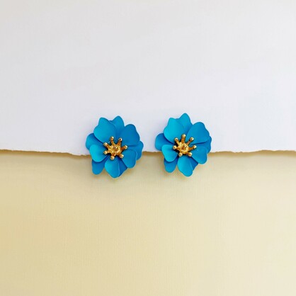 Colette Earrings | Blue