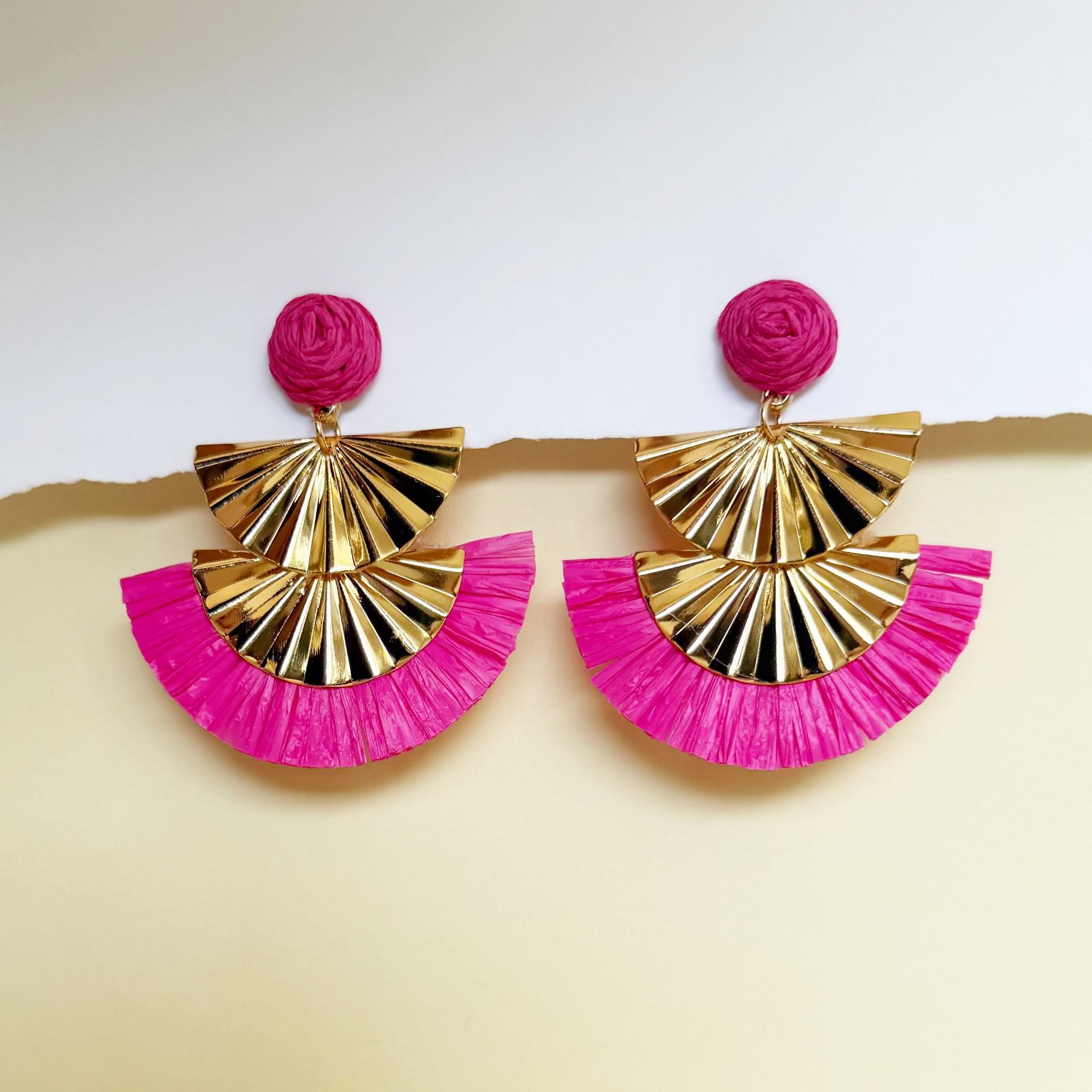 Jojo Earrings | Hot Pink