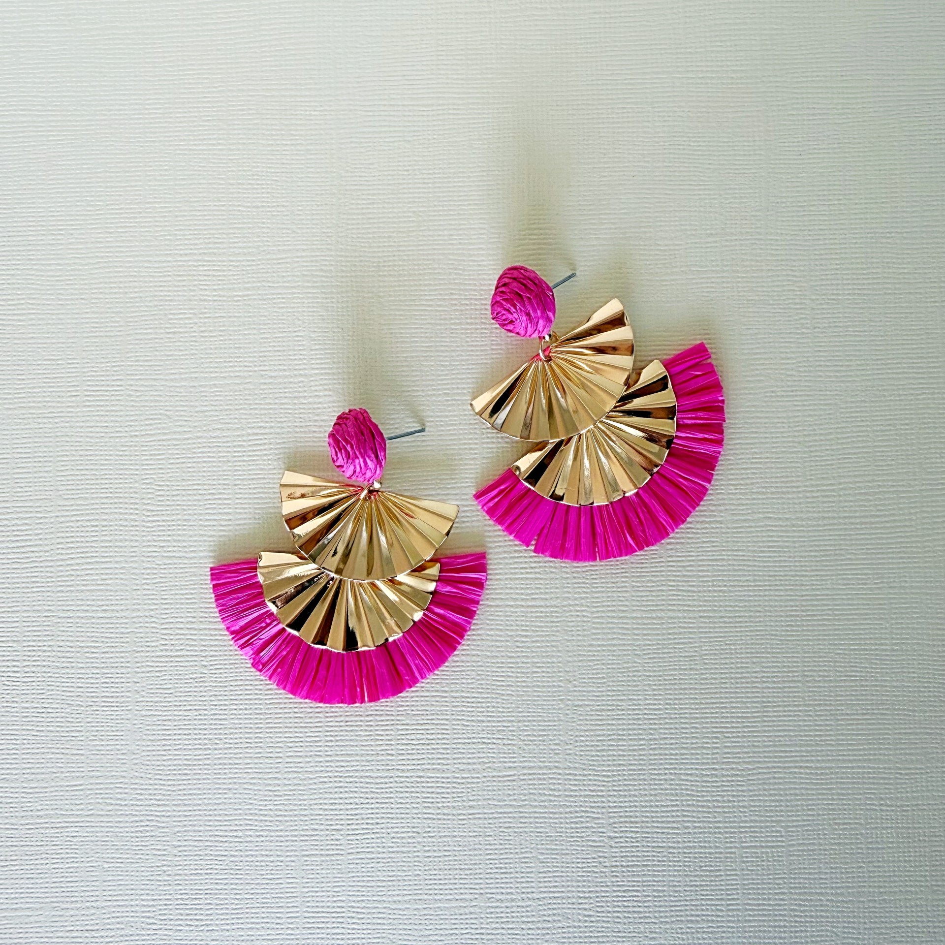 Jojo Earrings | Hot Pink
