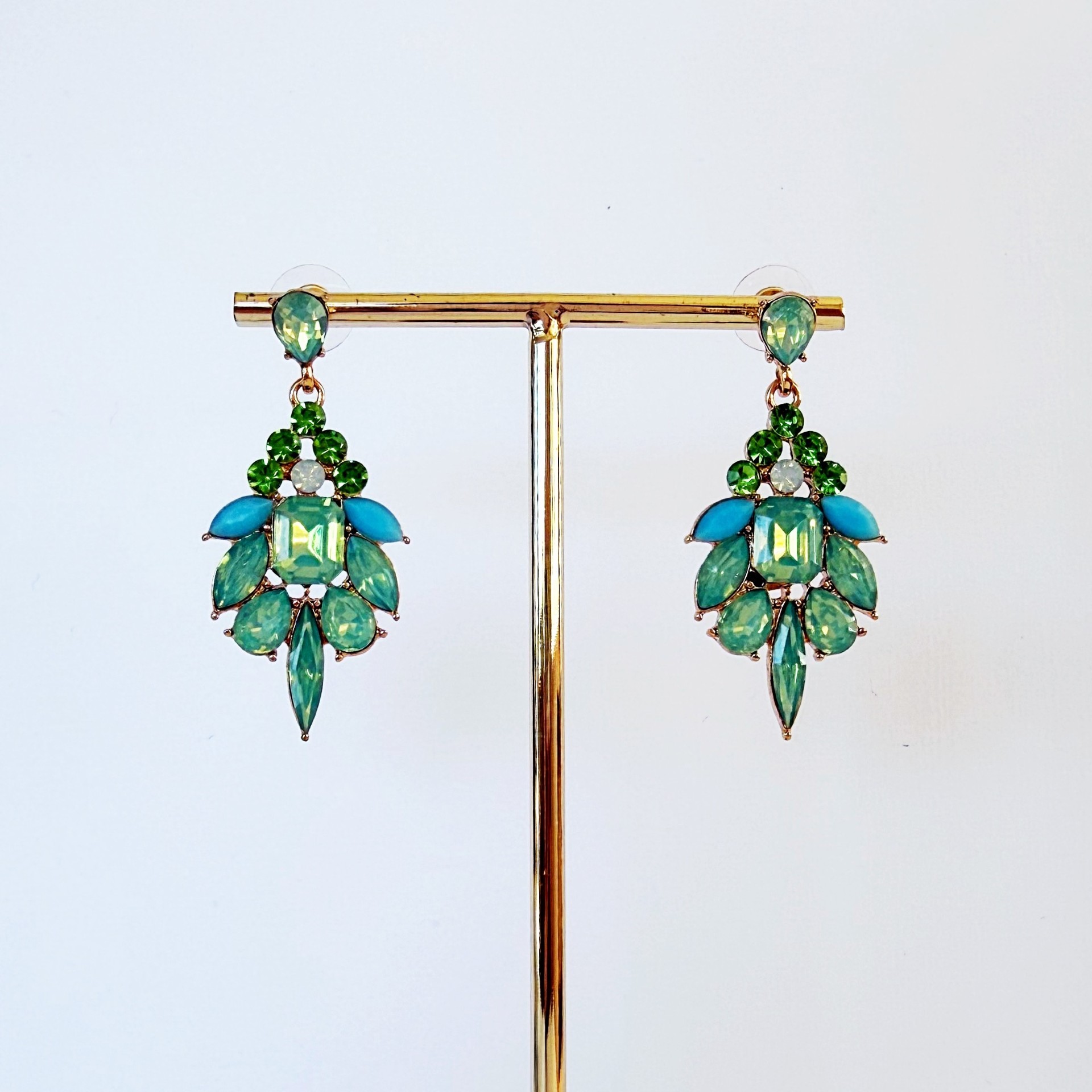 Elodie Earrings | Peridot Green