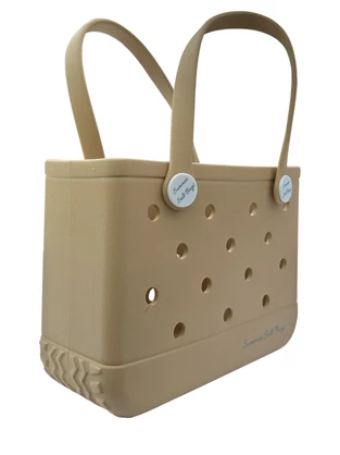 Summer Salt Bag in Taupe - 3 sizes