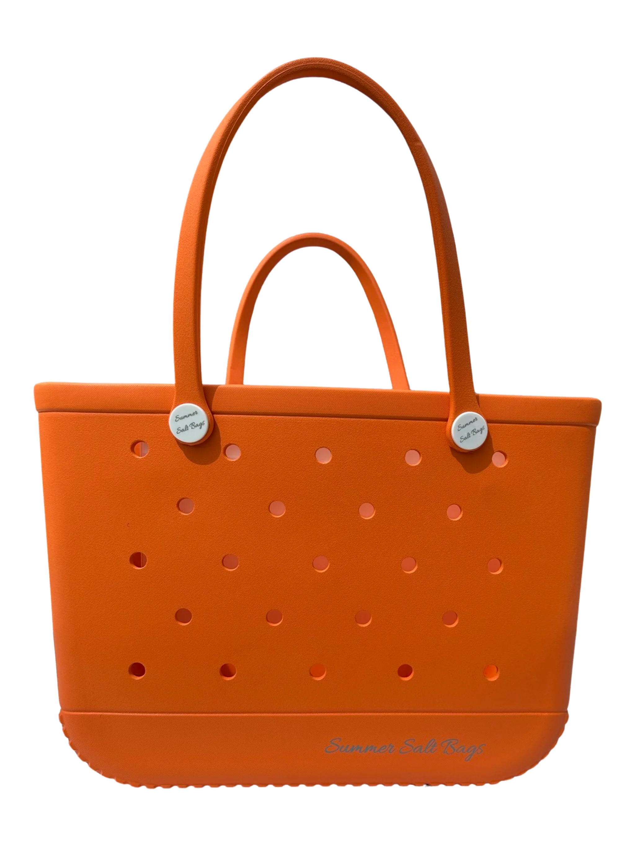 Summer Salt Bag in Orange - 3 sizes