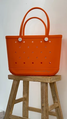 Summer Salt Bag in Orange - 3 sizes