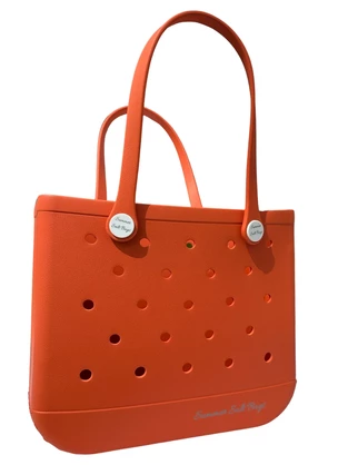 Summer Salt Bag in Orange - 3 sizes