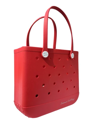 Summer Salt Bag in Red - 3 sizes