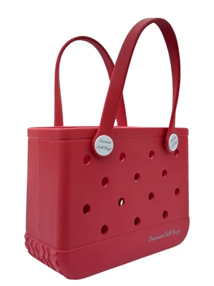 Summer Salt Bag in Red - 3 sizes