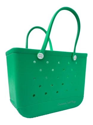 Summer Salt Bag in Green - 3 sizes