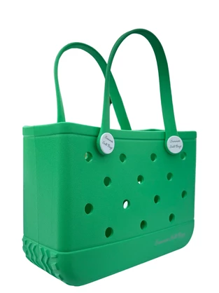 Summer Salt Bag in Green - 3 sizes