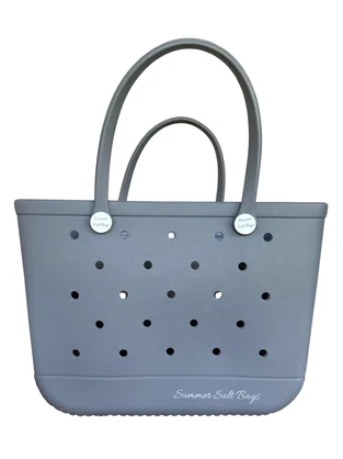 Summer Salt Bag in Grey - 3 sizes