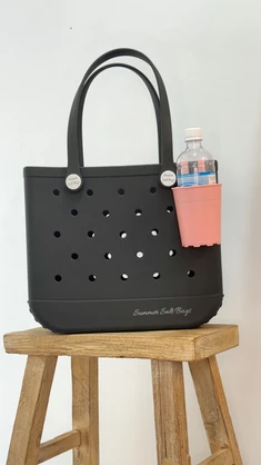 Summer Salt Bag in Grey - 3 sizes