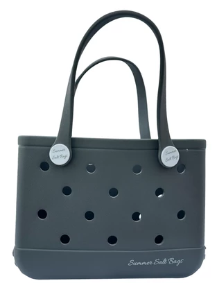 Summer Salt Bag in Grey - 3 sizes