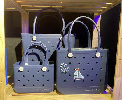 Summer Salt Bag in Navy - 3 sizes