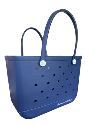 Summer Salt Bag in Navy - 3 sizes