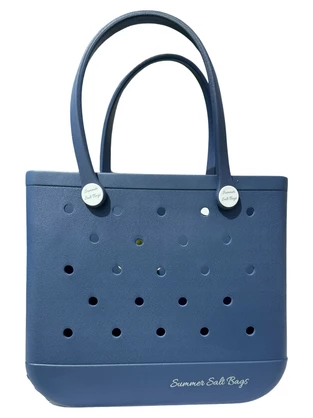 Summer Salt Bag in Navy - 3 sizes