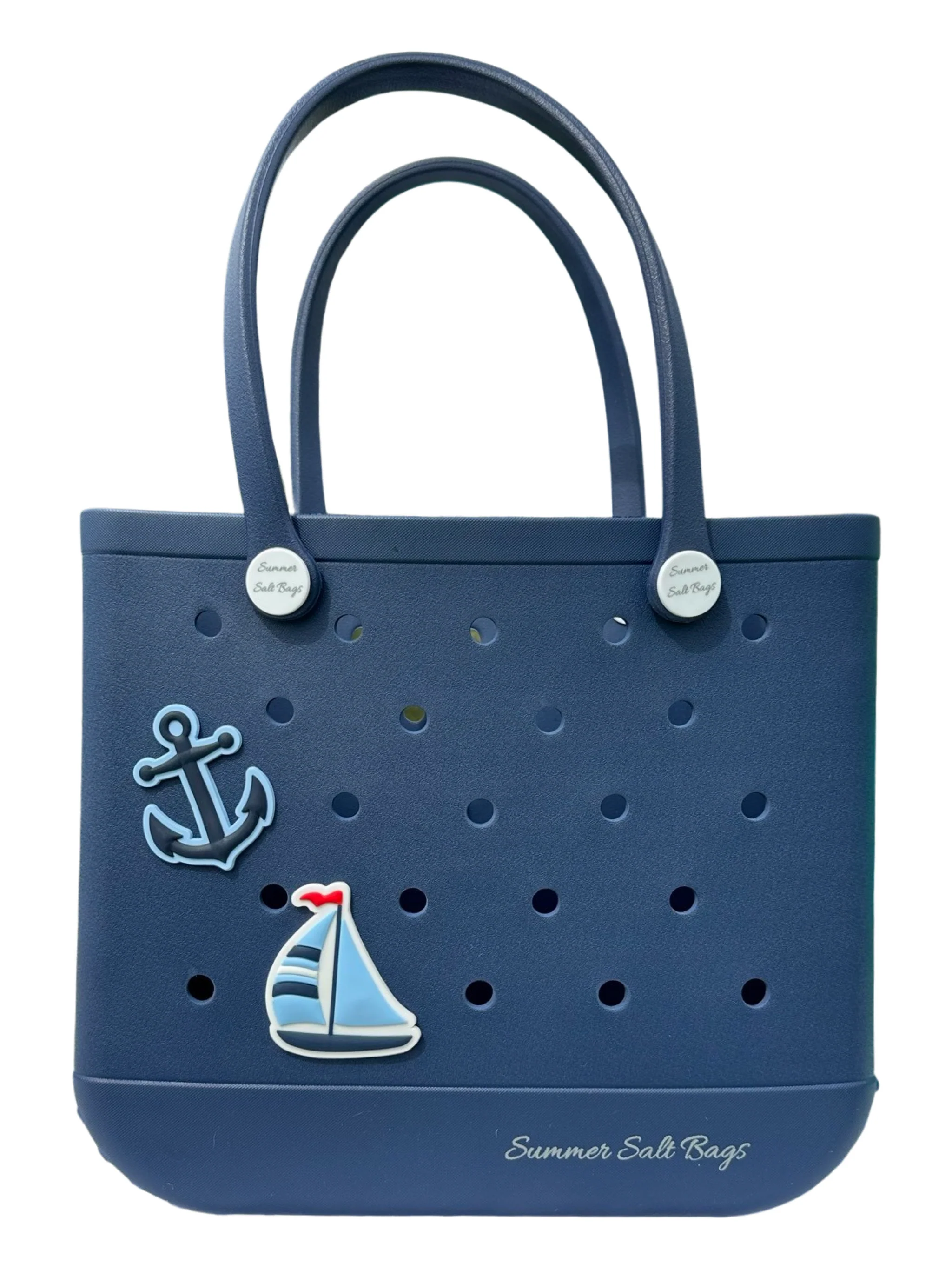 Summer Salt Bag in Navy - 3 sizes