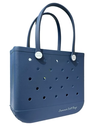 Summer Salt Bag in Navy - 3 sizes