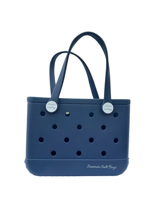 Summer Salt Bag in Navy - 3 sizes