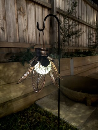 Country Chic solar light (MOQ6/PPU)