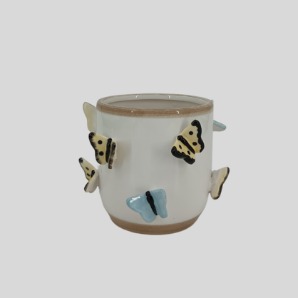 Butterfly Planter Round