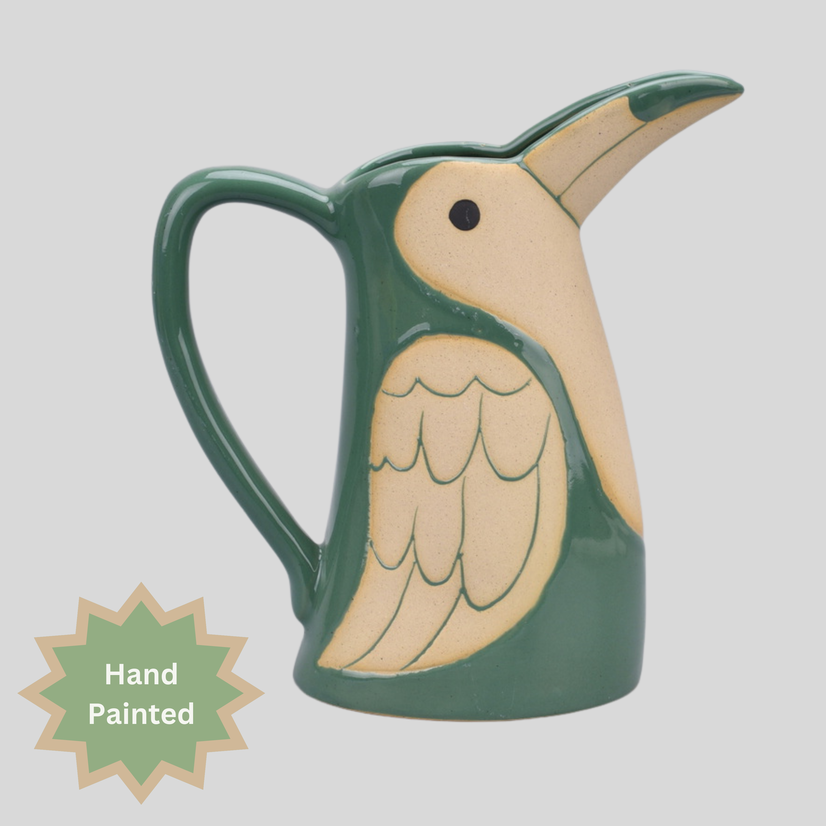 Set of 2 Toucan Jugs/Vases