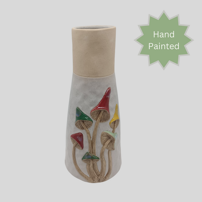 Rustic Toadstool Vase