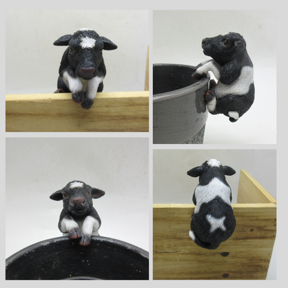 Dairy Cow Pot Sitter