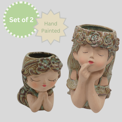 Lucy & Florabelle Planters