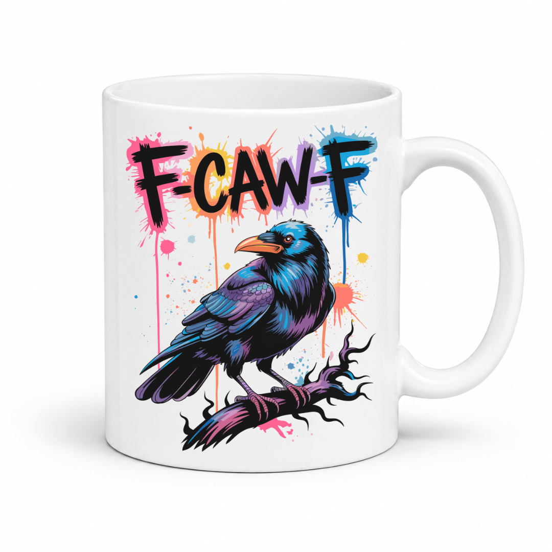 F-CAW-F Raven Coffee Mug