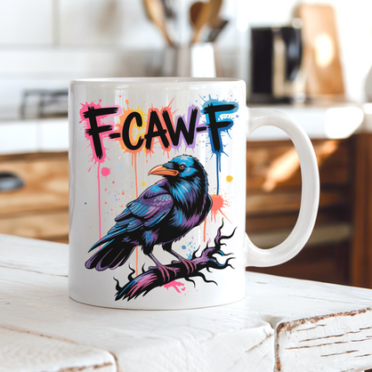 F-CAW-F Raven Coffee Mug