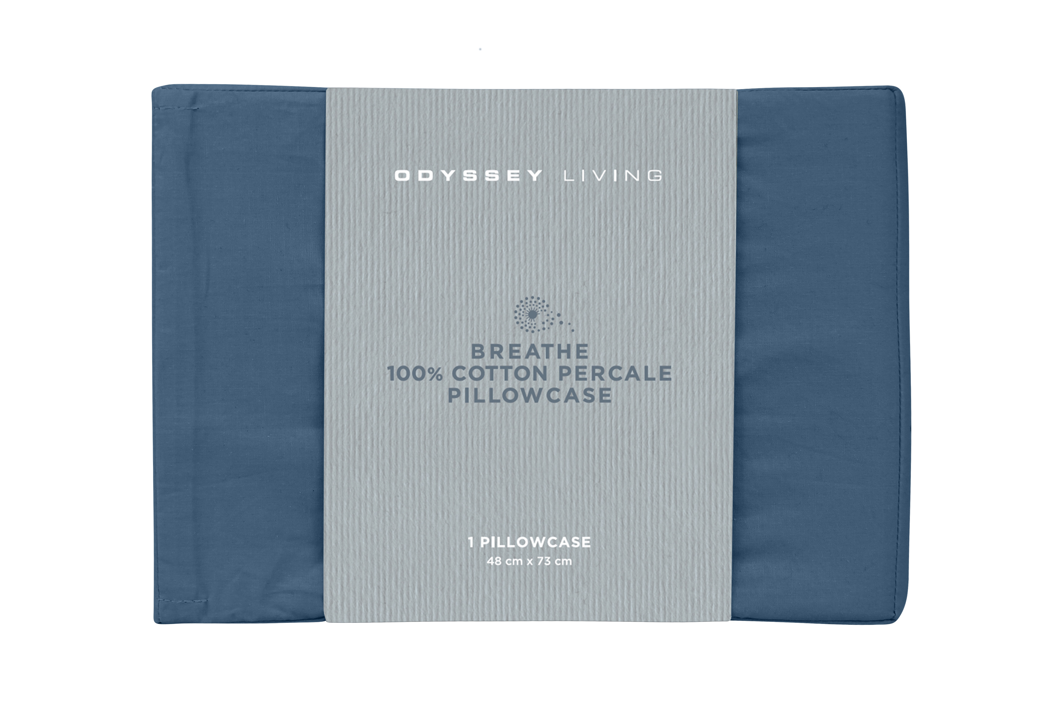 Wholesale T250 Breathe Cotton Standard Pillowcase Marine Blue Odyssey