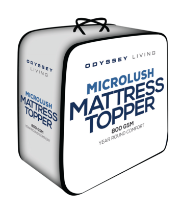 Microlush Mattress Topper 800gsm - Odyssey