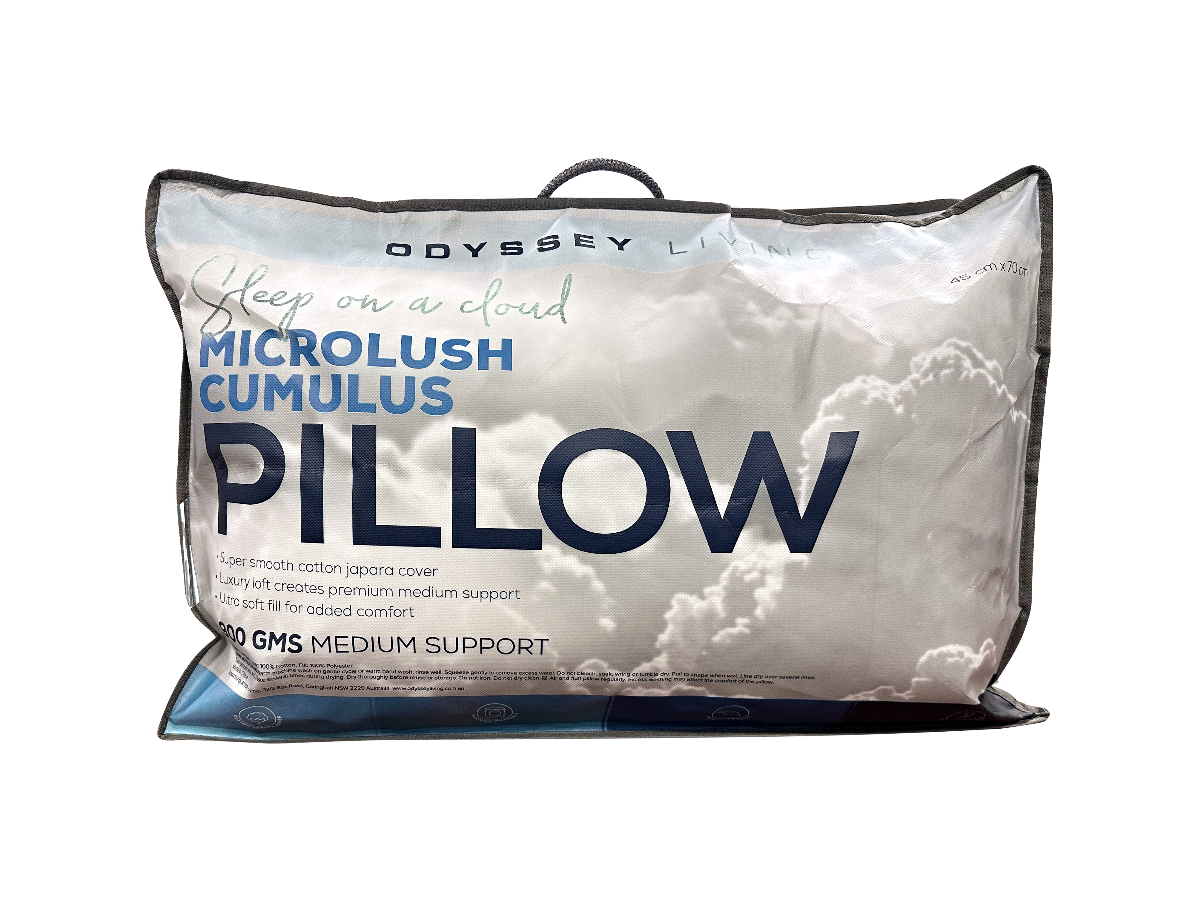 Microlush Cumulus Pillow 900gms - Odyssey